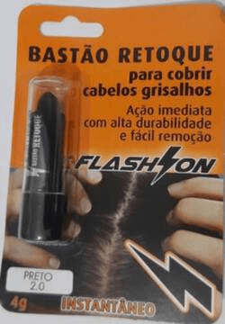 Bastão Retoque para Cabelos Grisalhos no Blister - Castanho Médio