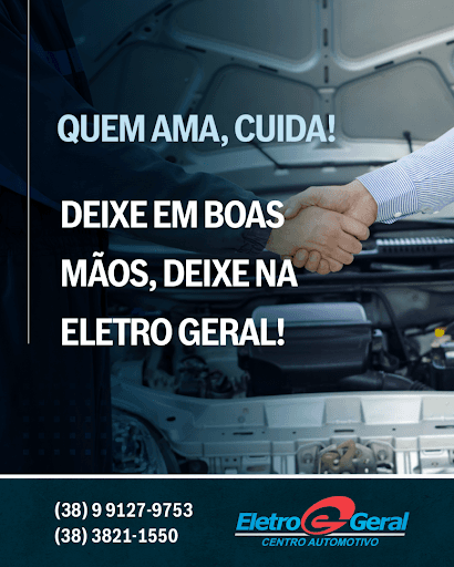 Conte sempre com a Eletro Geral Bosch!

#eletrogeraljanauba #eletrogeralbosch #boschservice #oficinamecanica #centroautomotivo #janaúba #mg
